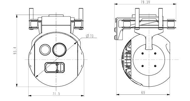 S070TB兩軸三光吊艙 S070TB兩軸三光吊艙