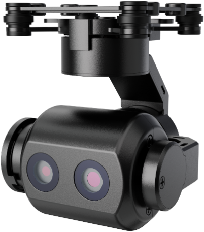 W55微型三軸長短焦可見光穩像吊艙