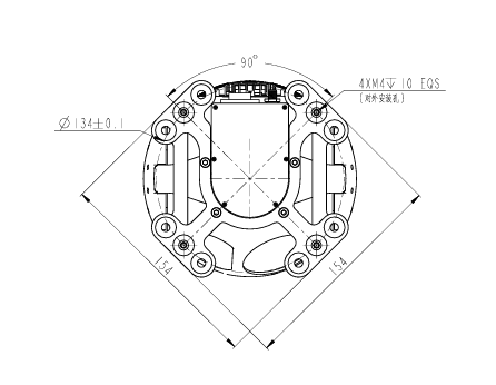 S140TA-NNV230T635L305兩軸三光吊艙