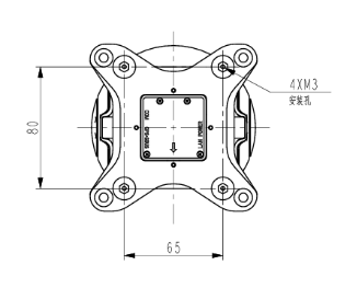 S108VC-NNV225T000L000兩軸單光吊艙