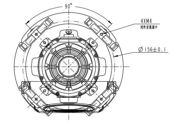 S185DA-Q兩軸四框架雙光吊艙 S185DA-Q兩軸四框架雙光吊艙