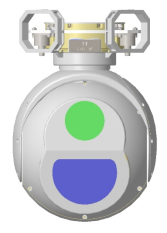 S185DA-Q兩軸四框架雙光吊艙 S185DA-Q兩軸四框架雙光吊艙
