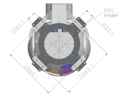 T230TA三軸三光吊艙