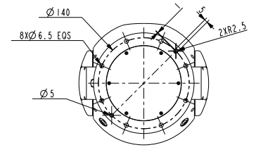 ZT190VA兩軸單光轉臺 ZT190VA兩軸單光轉臺